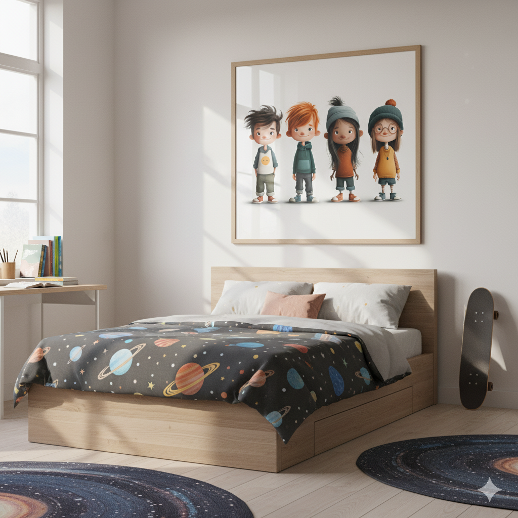 5 playful posters kids love right now