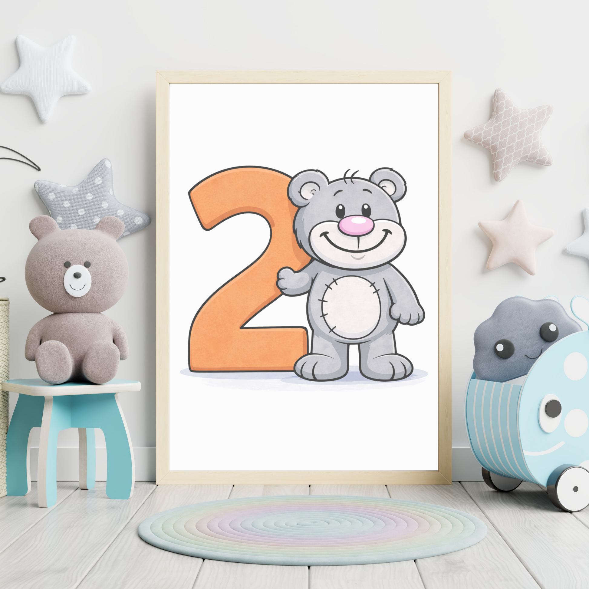 Numbers 1–10 Bundle – Fun Learning Posters for Kids