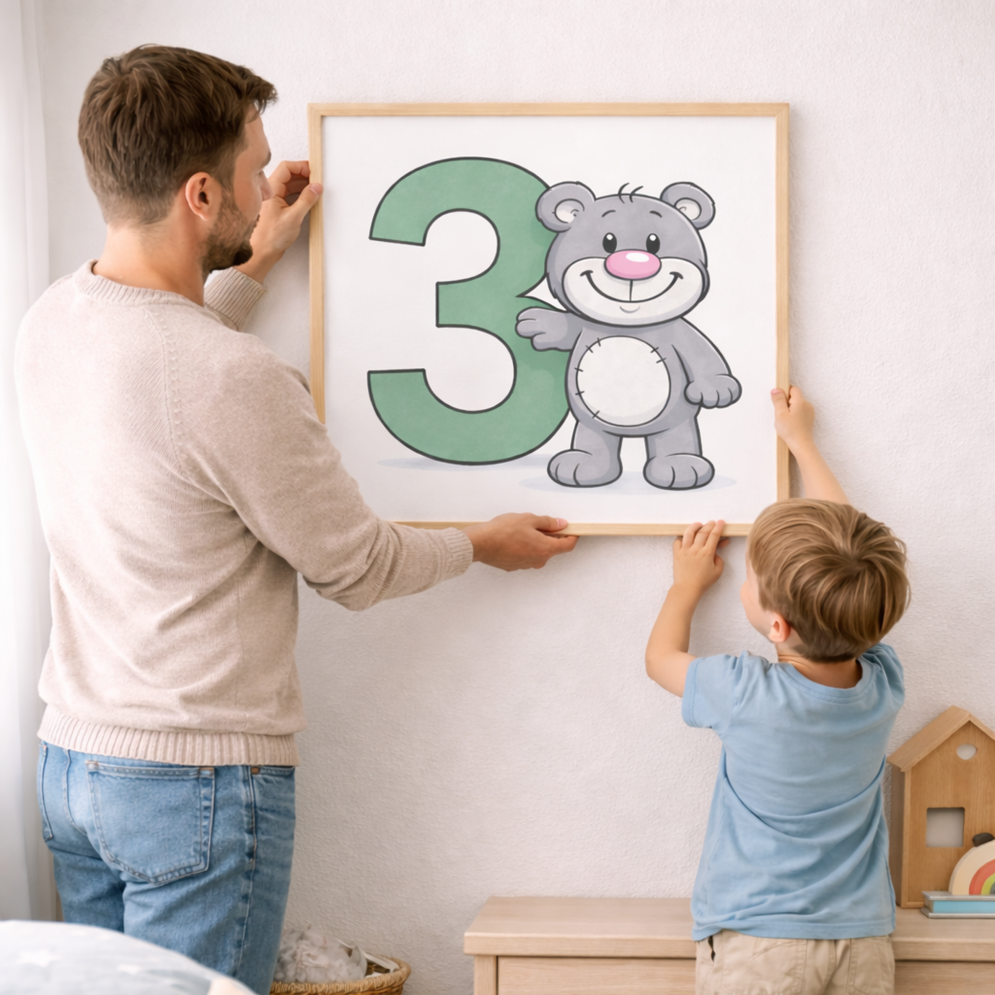 Numbers 1–10 Bundle – Fun Learning Posters for Kids