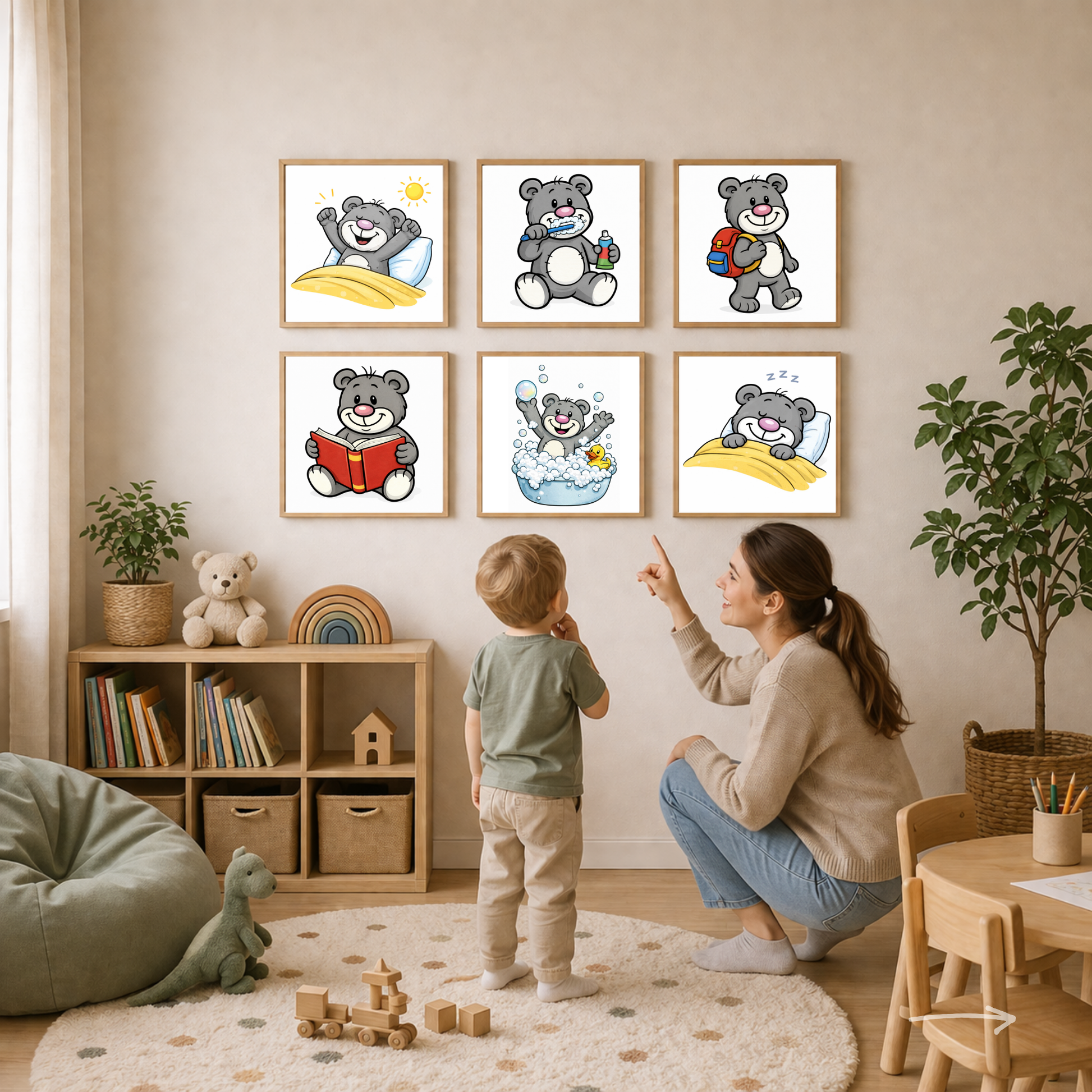 Everyday Routine Bundle – Fun Daily Activity Posters for Kids