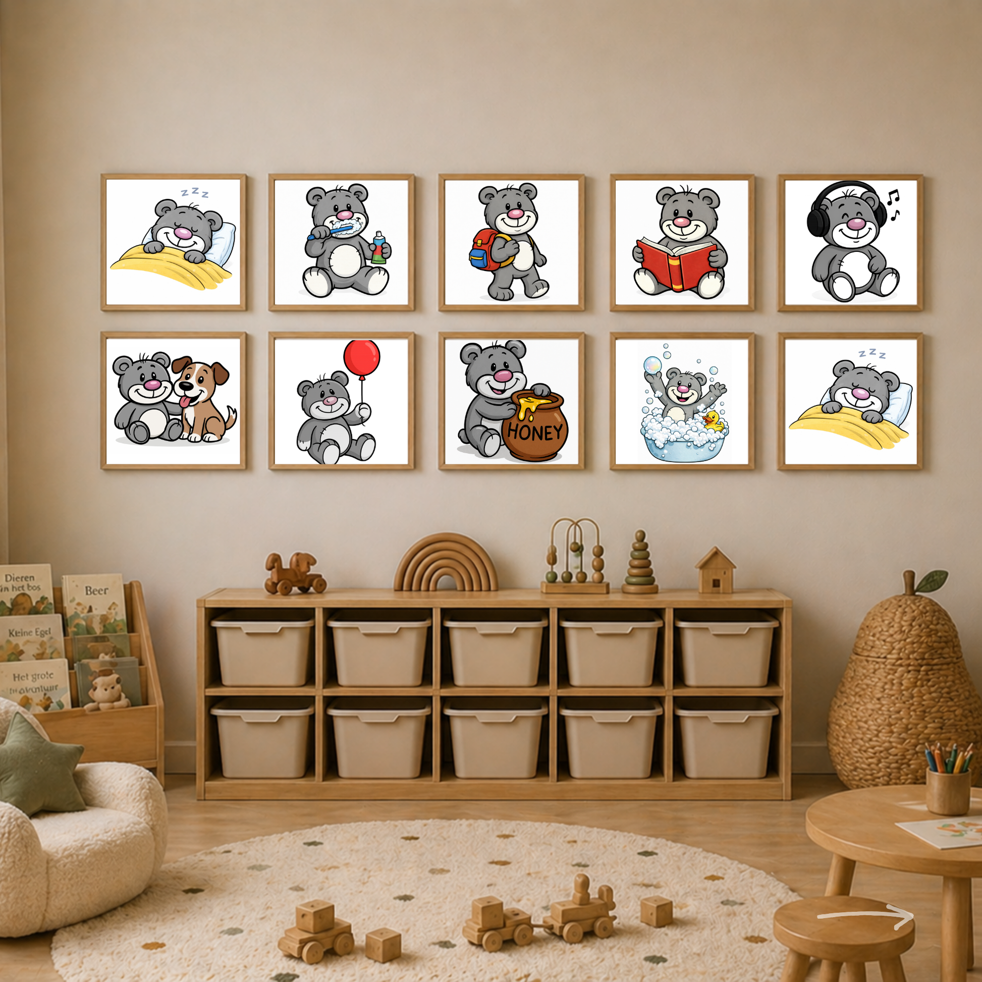 Everyday Routine Bundle – Fun Daily Activity Posters for Kids