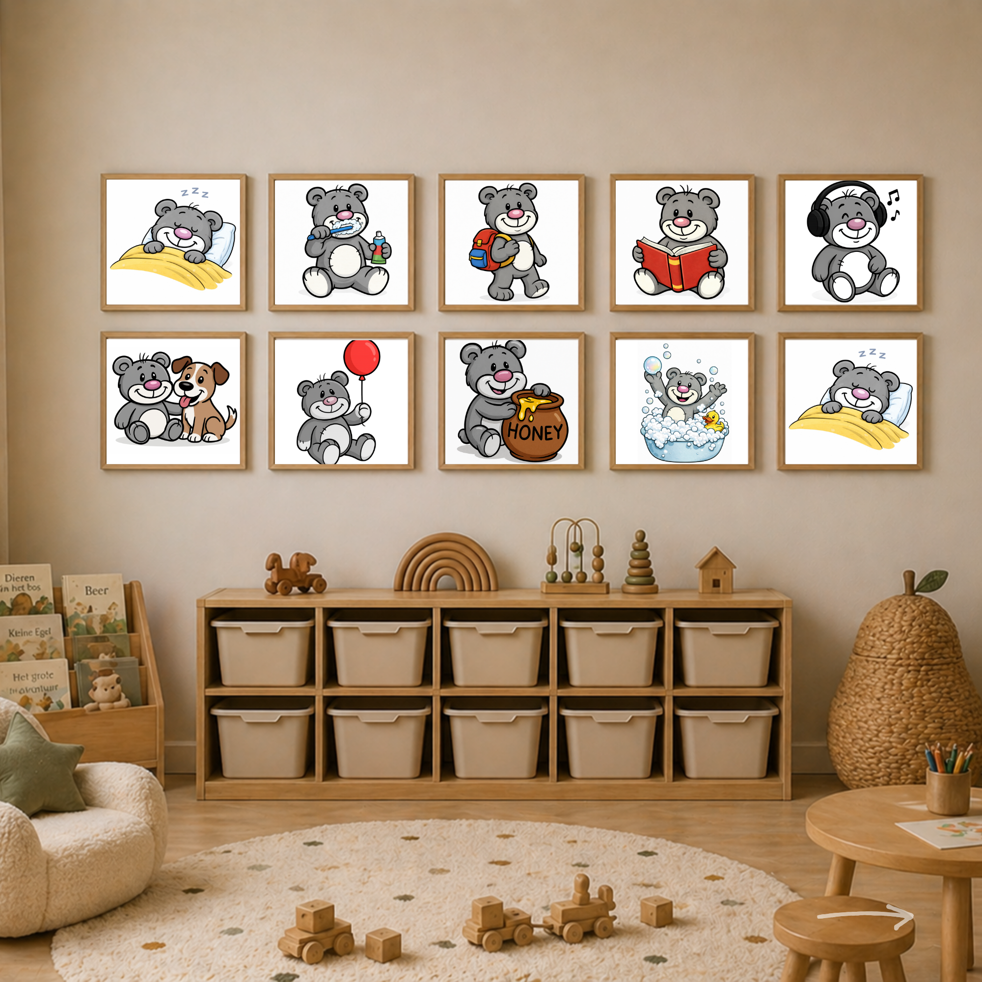Everyday Routine Bundle – Fun Daily Activity Posters for Kids
