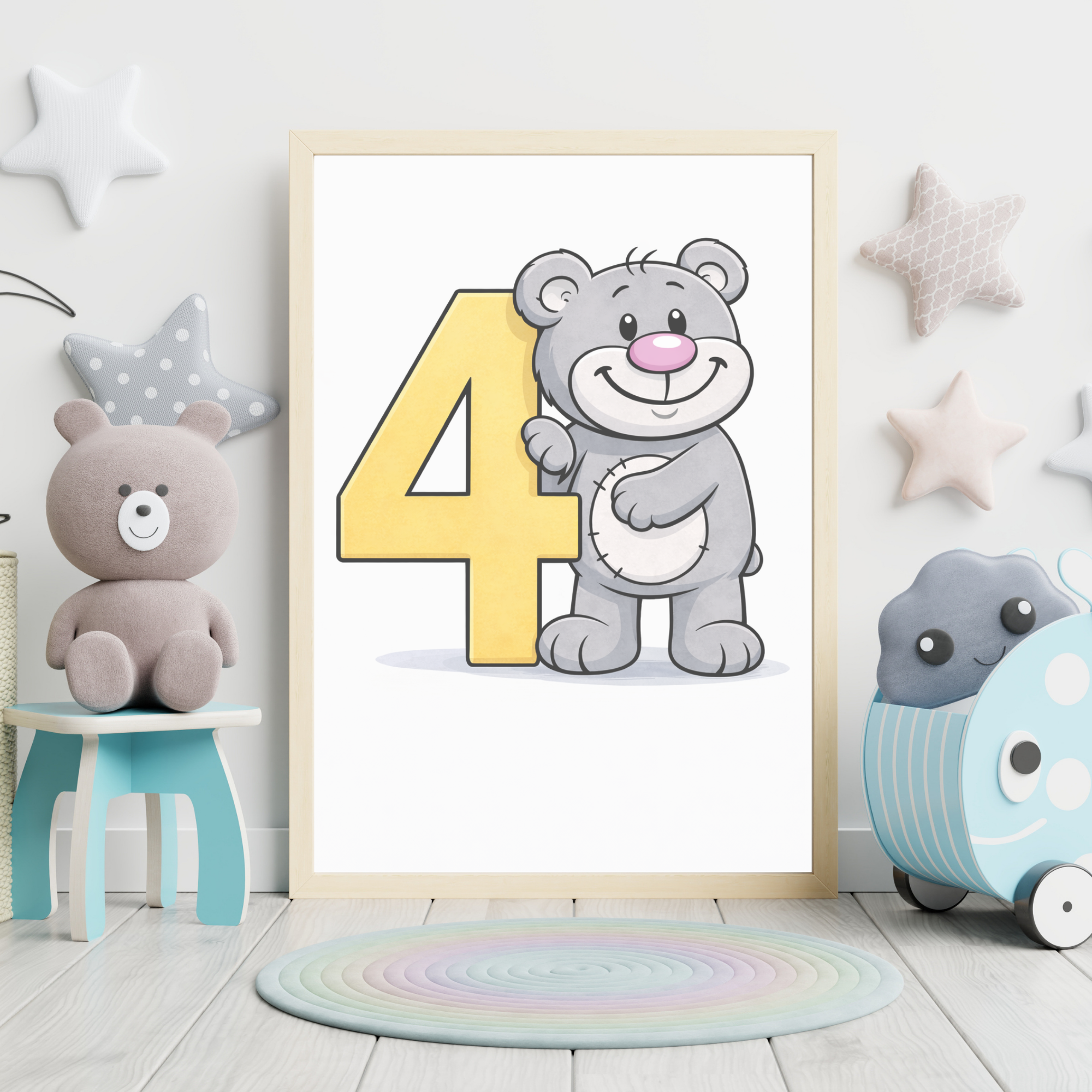 Numbers 1–10 Bundle – Fun Learning Posters for Kids