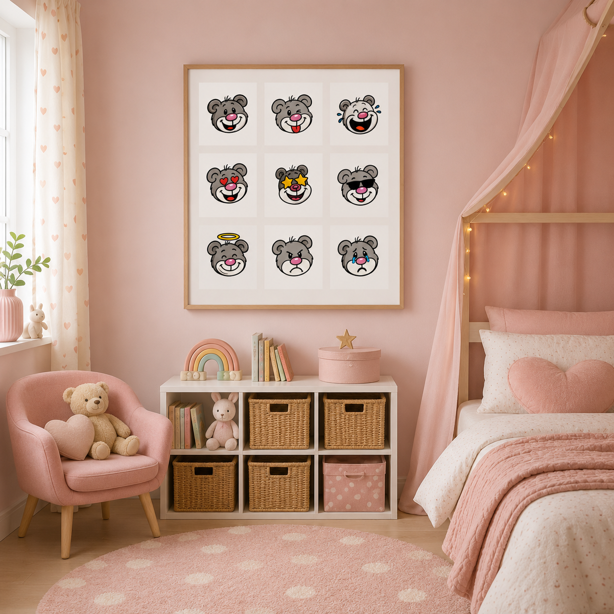 Emotions Chart for Kids – Feelings Learning Wall Poster