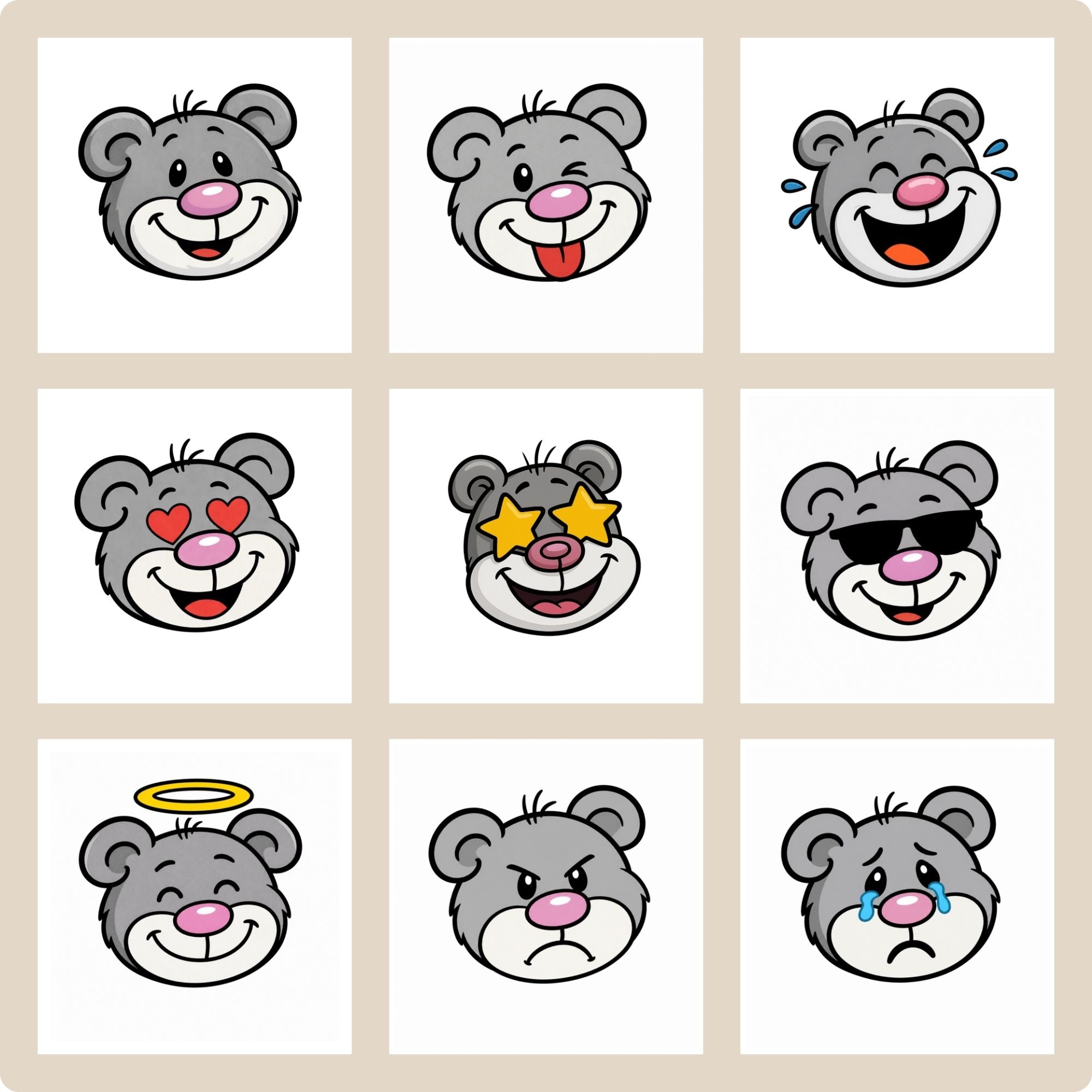 Emotions Chart for Kids – Feelings Learning Wall Poster