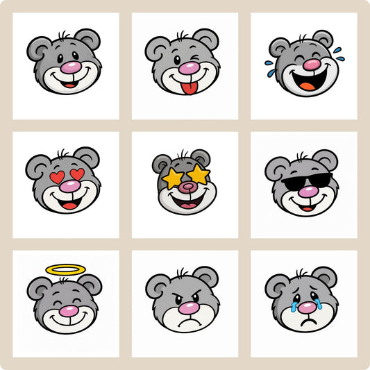 Emotions Chart for Kids – Feelings Learning Wall Poster
