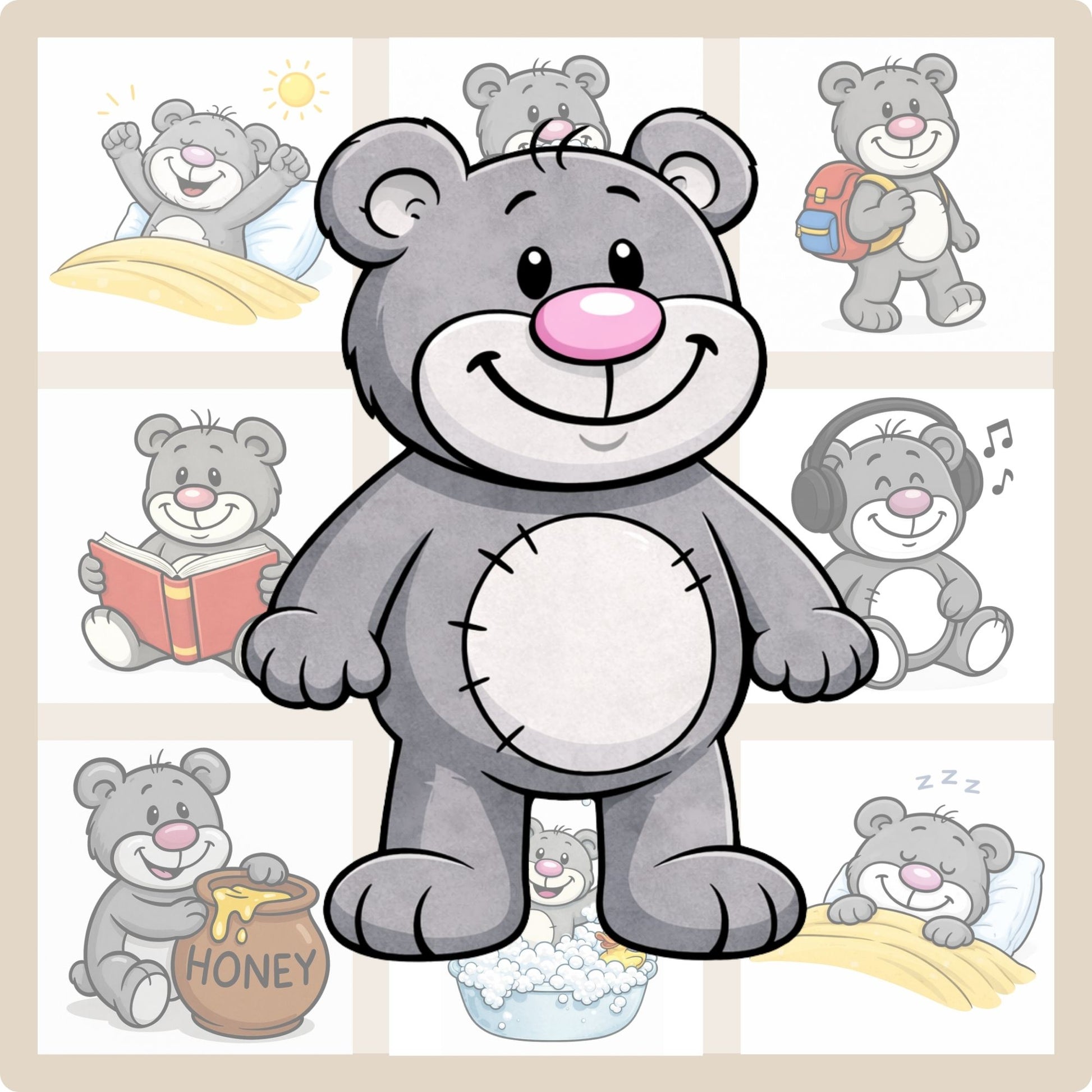 Everyday Routine Bundle – Fun Daily Activity Posters for Kids