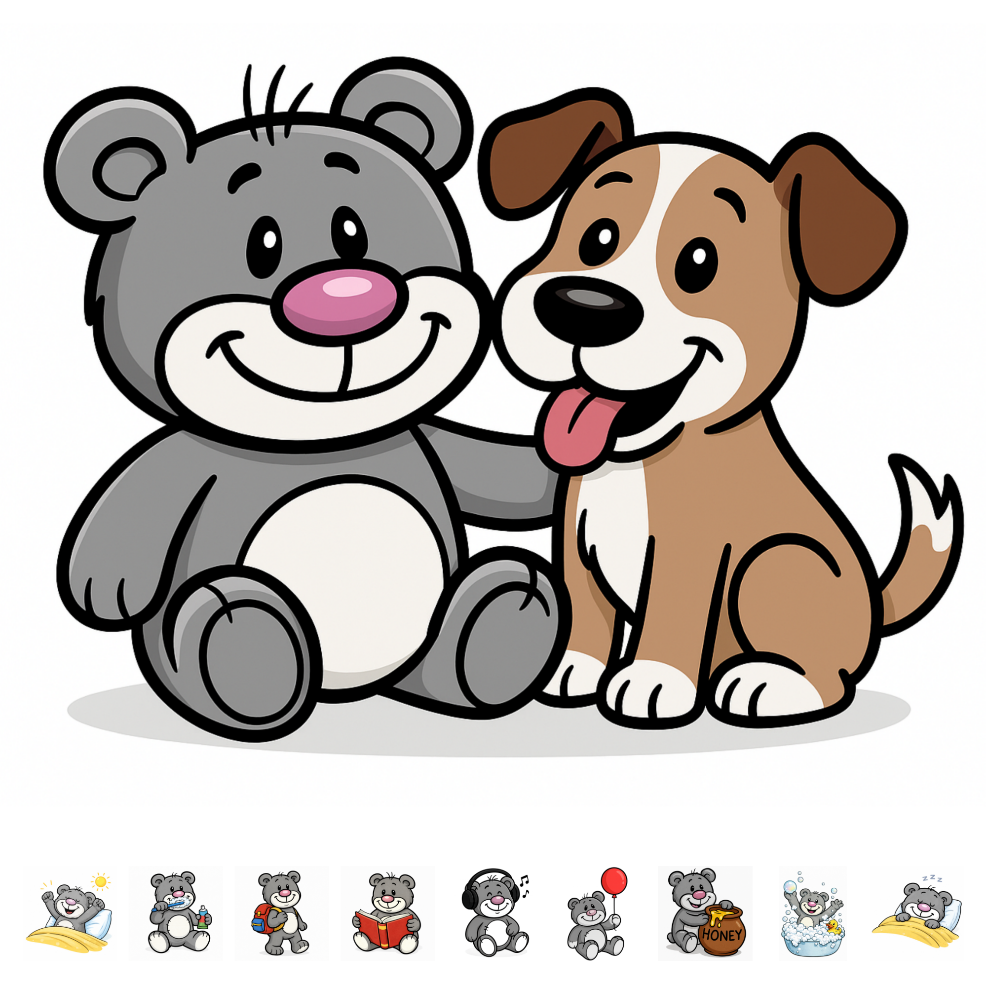 Everyday Routine Bundle – Fun Daily Activity Posters for Kids