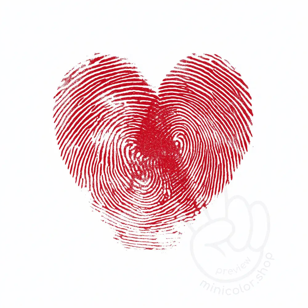 Fingerprint Heart
