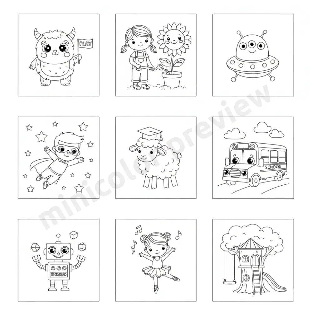 Free Coloring Pack – 15 Pages