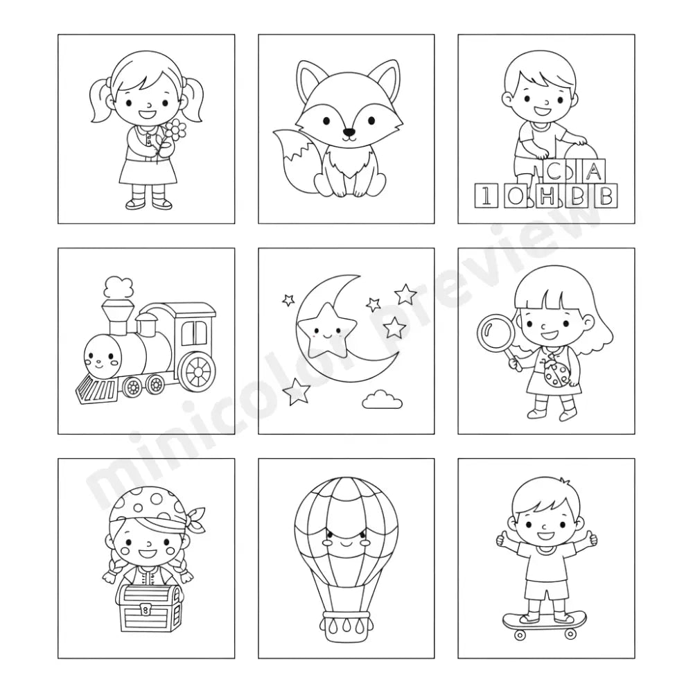 Free Coloring Pack – 15 Pages