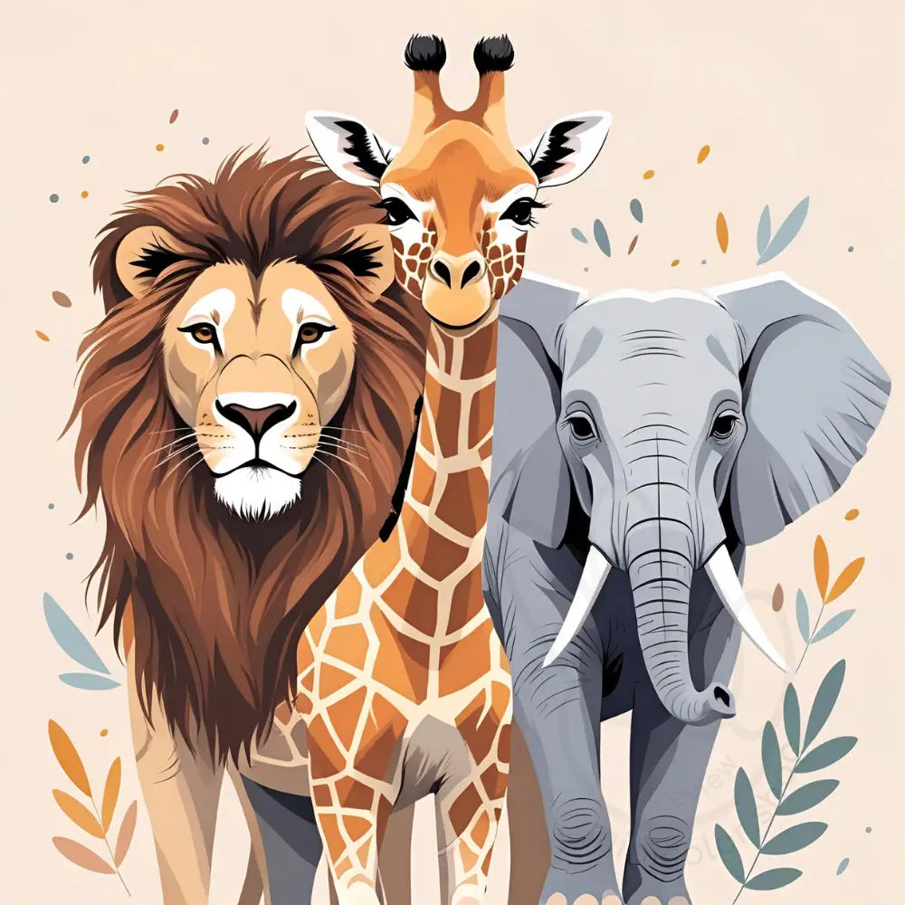 Safari animal group