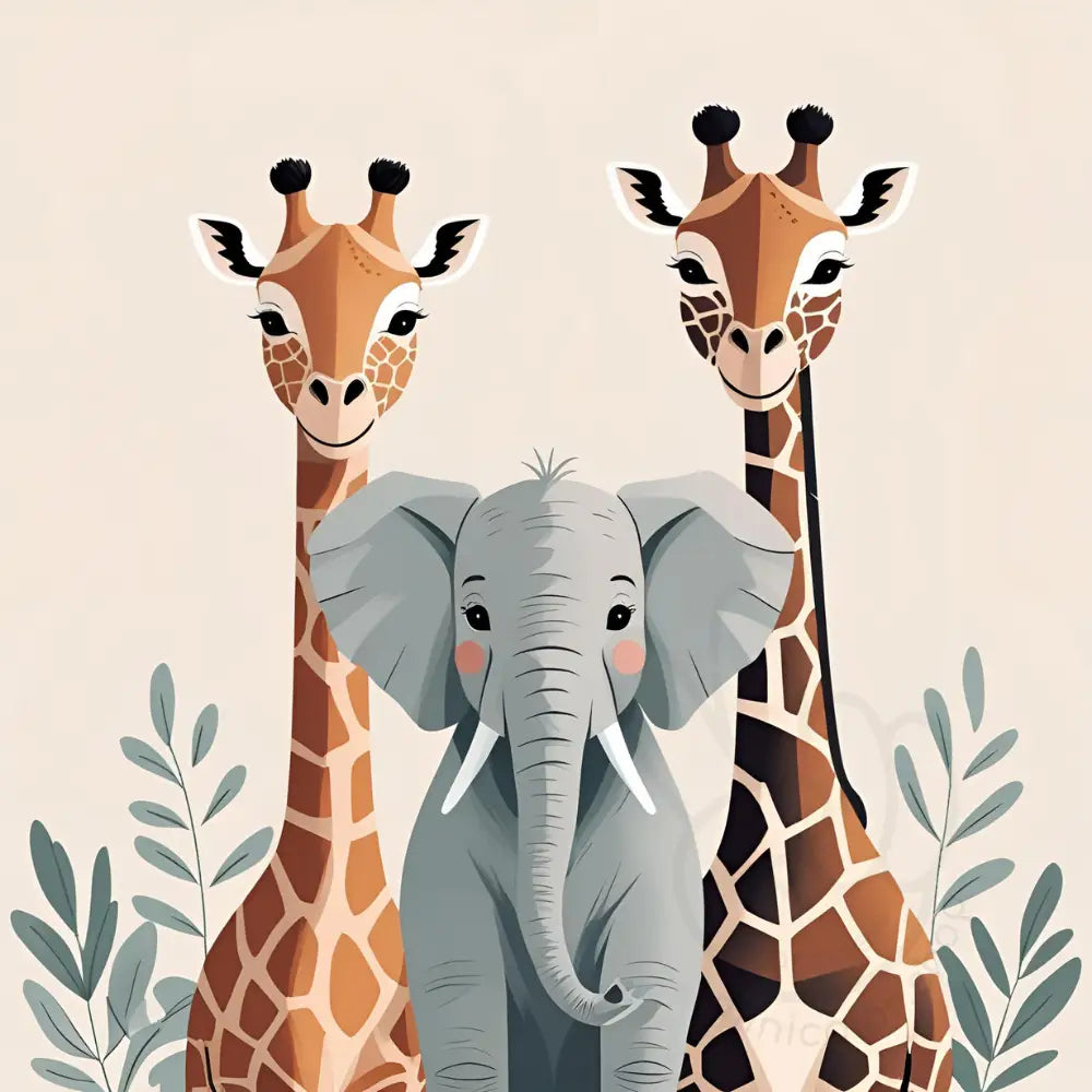 Safari family animals