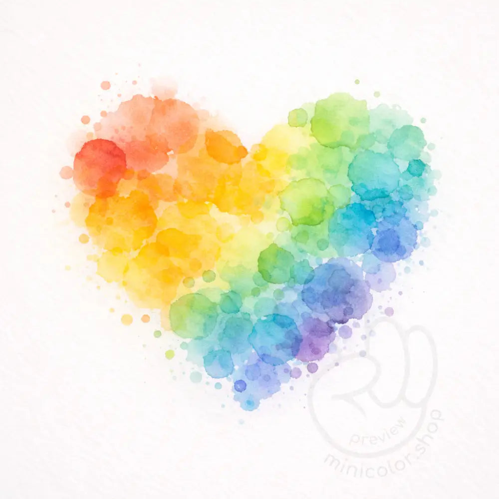 Watercolor Heart